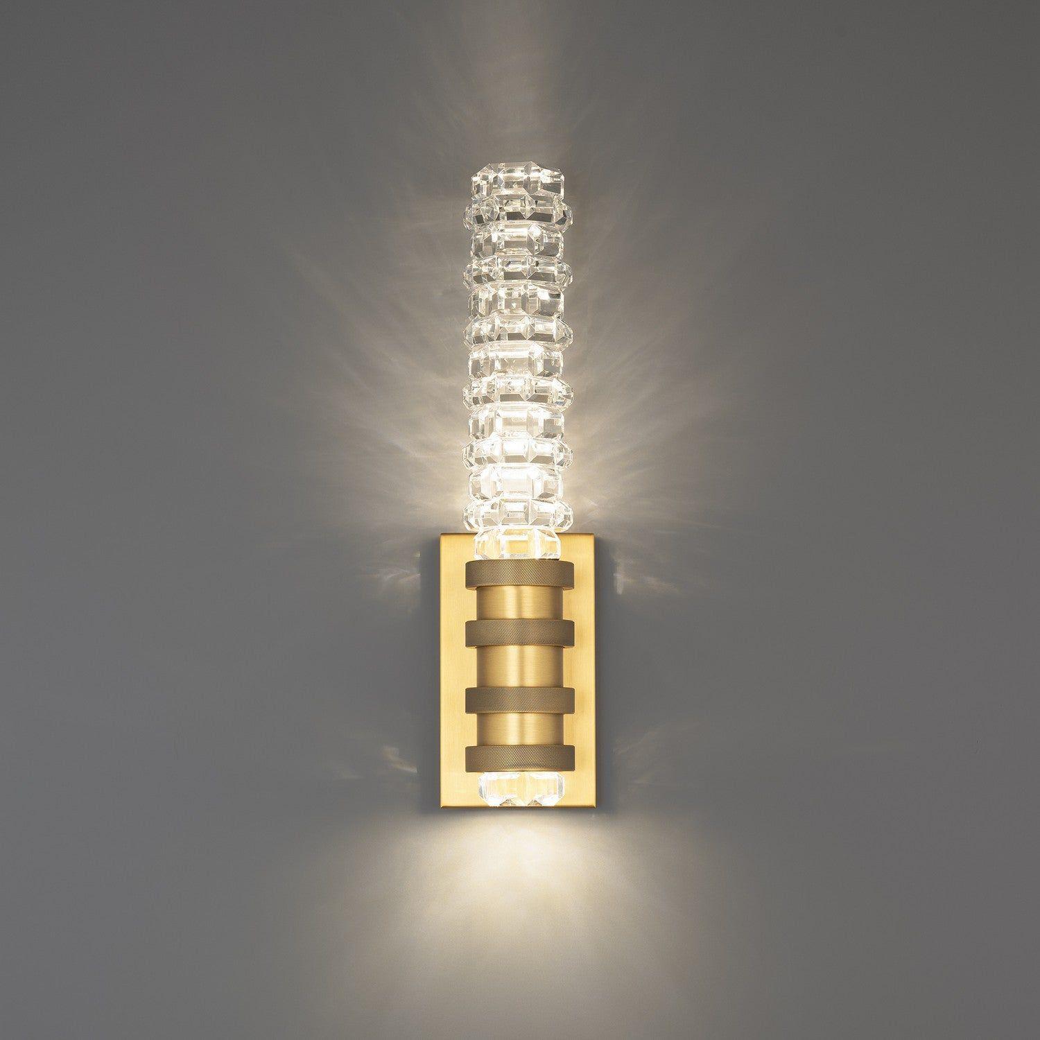 Schonbek Beyond - BWS60518-AB - LED Wall Sconce - Kemberly - Aged Brass