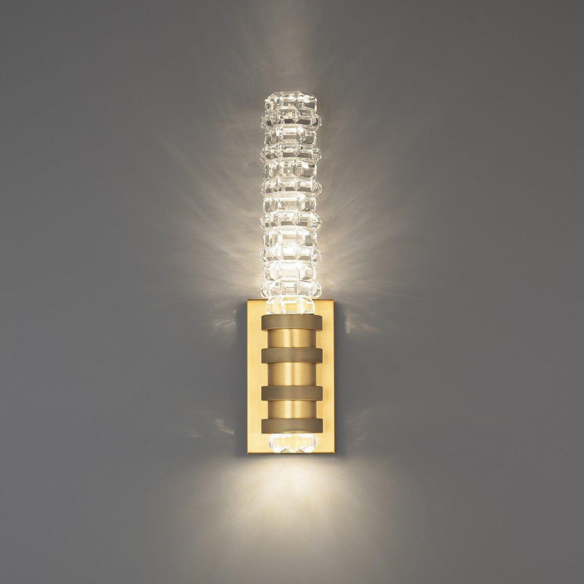 Schonbek Beyond - BWS60518-AB - LED Wall Sconce - Kemberly - Aged Brass