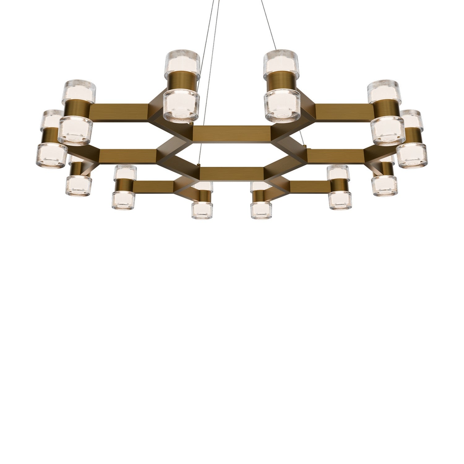 Modern Forms Canada - PD-4536-AB - DEL Suspension - Tiret - Laiton vieilli