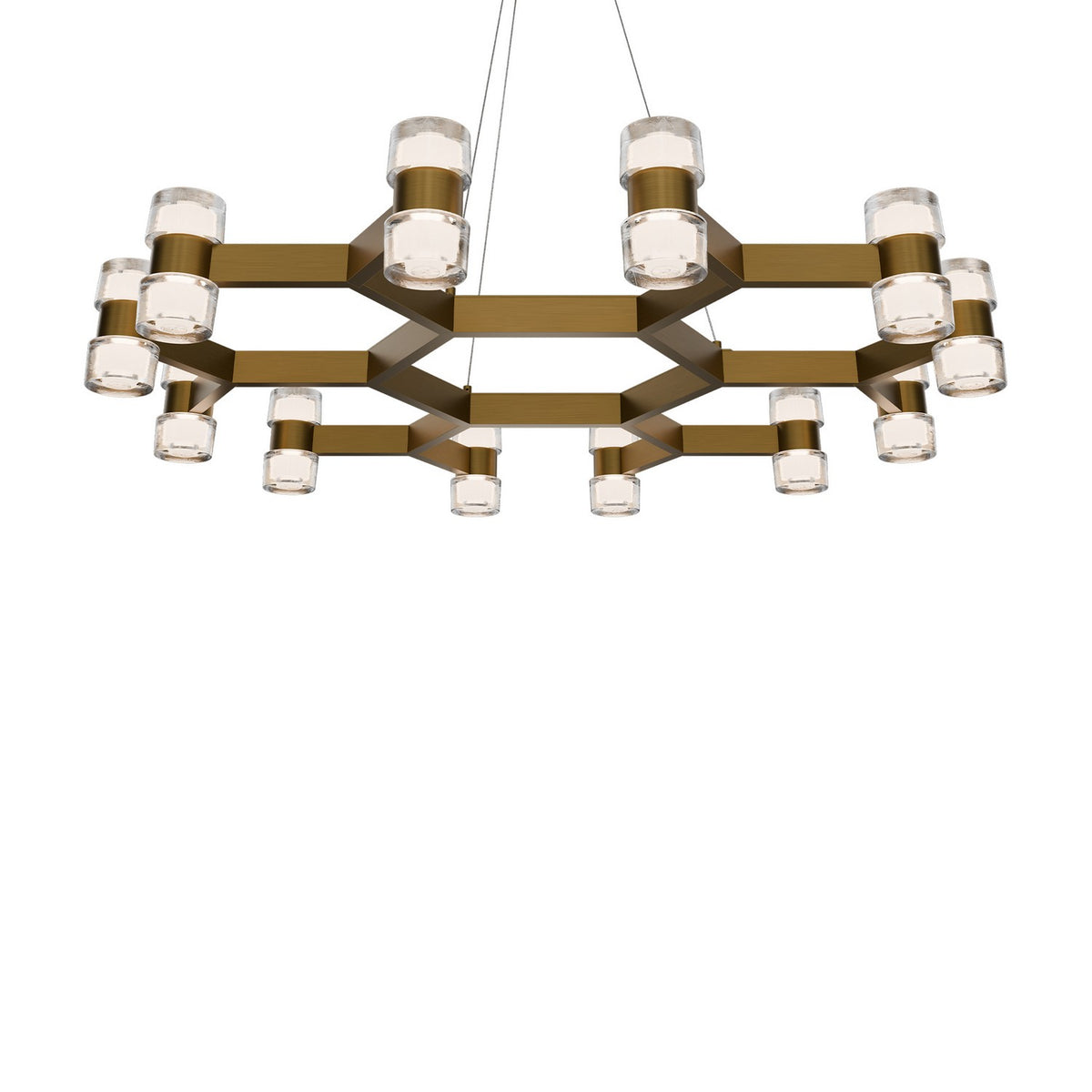 Modern Forms Canada - PD-4536-AB - LED Pendant - Dashe - Aged Brass