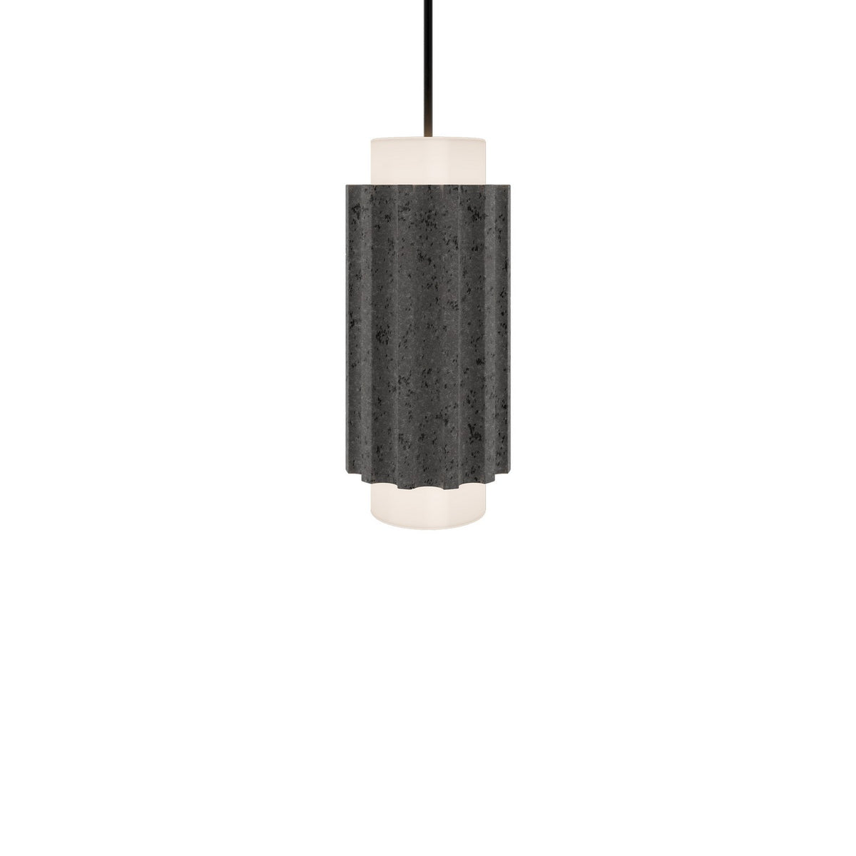 Modern Forms Canada - PD-62516-35-BV/BK - LED Mini Pendant - Caviar - Bassalt Stone/Black