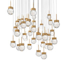 Modern Forms Canada - PD-82041S-AB - DEL Suspension - Double bulle - Laiton vieilli