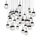 Modern Forms Canada - PD-82041S-BK - DEL Suspension - Double bulle - Noir