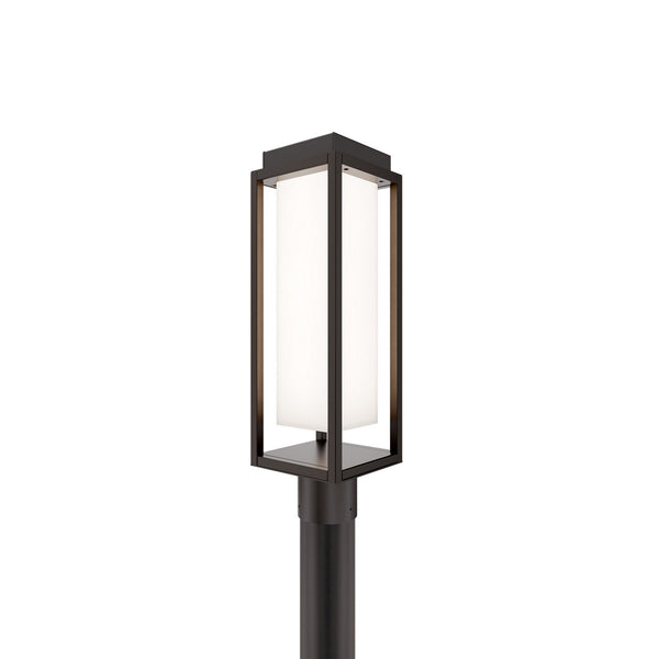 Support de poteau extérieur à LED encadré
