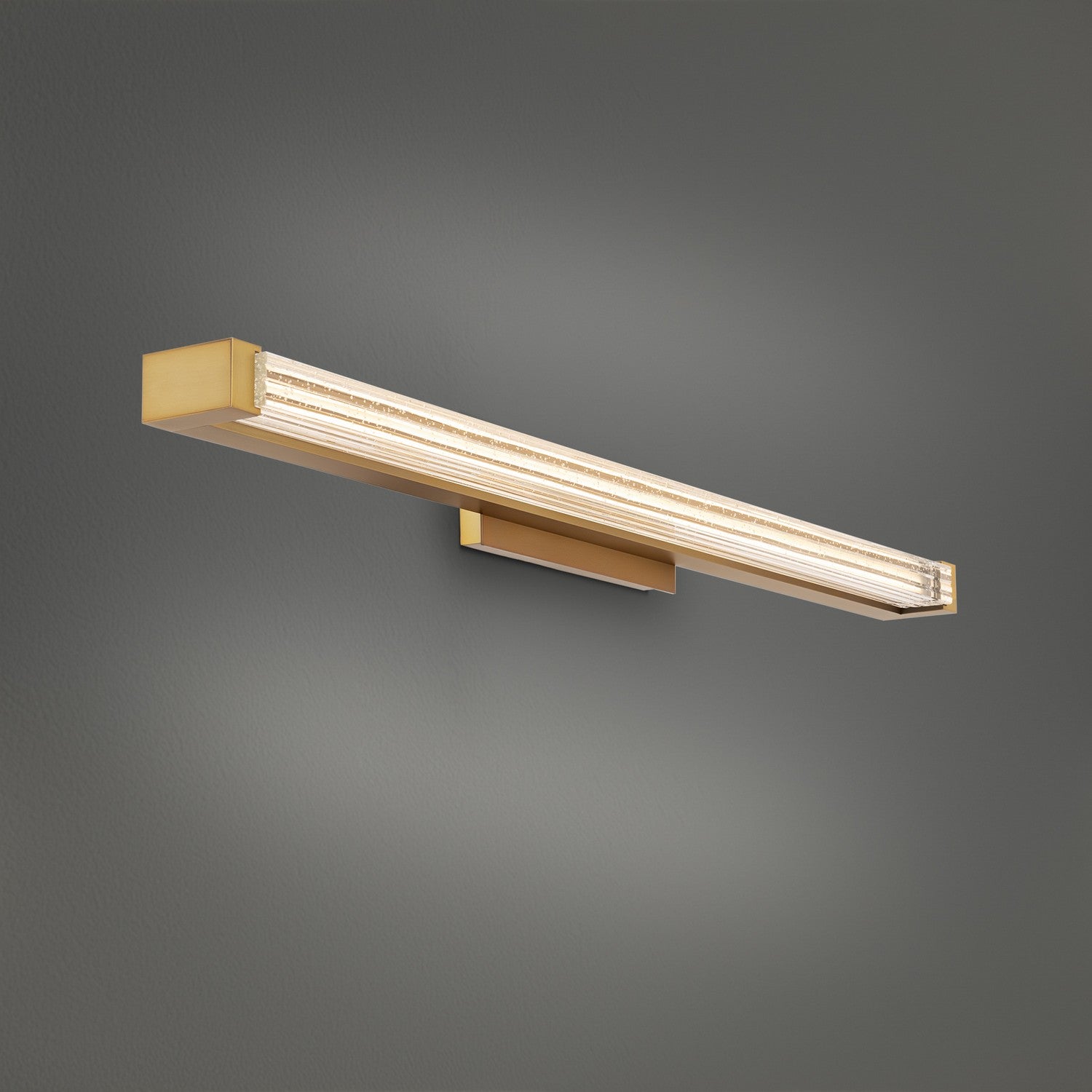 Modern Forms Canada - WS-3533-AB - Meuble-lavabo à DEL - Écheveau - Laiton vieilli
