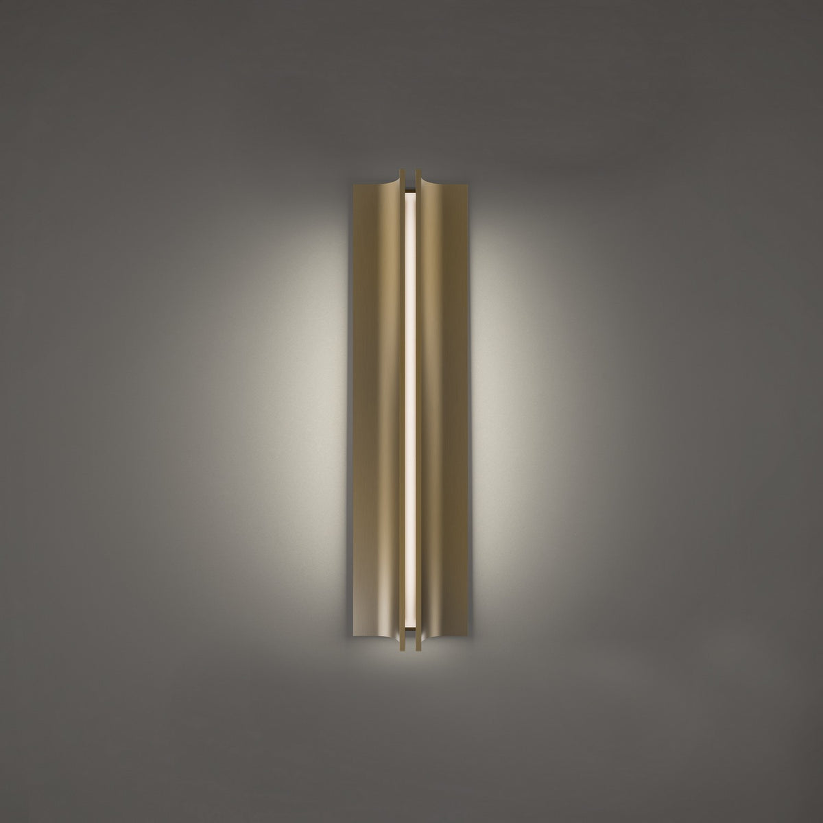 Modern Forms Canada - WS-82522-30-AB - LED Wall Sconce - Strait - Aged Brass