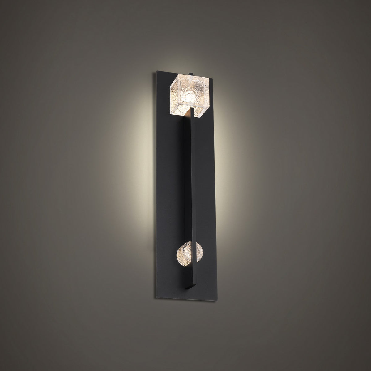 Modern Forms Canada - WS-W68522-BK - Luminaire extérieur à DEL Murale - Sceptre - Noir