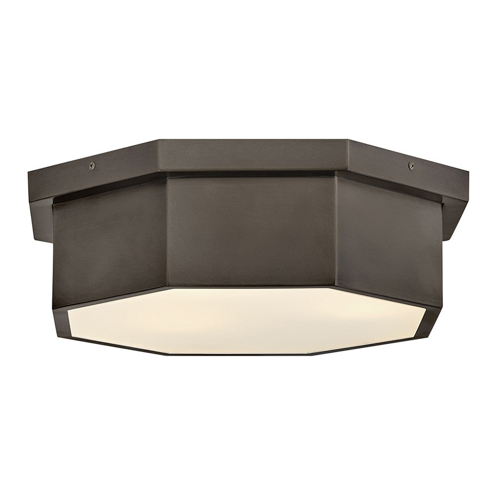 Hinkley Canada - 46993BX - LED Flush Mount - Facet - Black Oxide