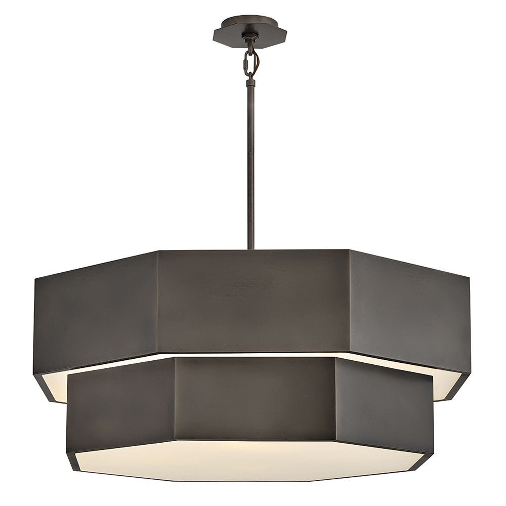 Hinkley Canada - 46995BX - LED Chandelier - Facet - Black Oxide