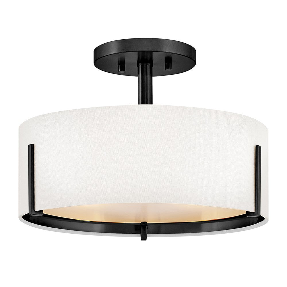 Hinkley Canada - 47571BK - LED Semi-Flush Mount - Halle - Black