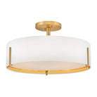 Hinkley Canada - 47573LCB - LED Semi-Flush Mount - Halle - Lacquered Brass
