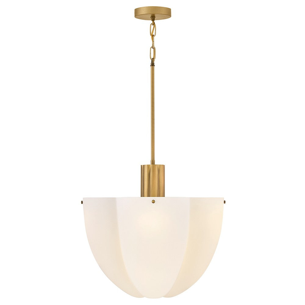 Hinkley Canada - 47587HB - LED Pendant - Becca - Heritage Brass