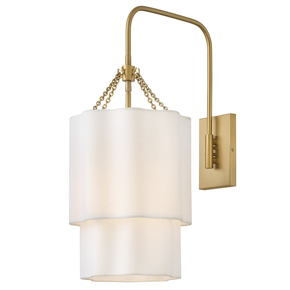 Hinkley Canada - 47730LCB - LED Wall Sconce - Gwen - Lacquered Brass
