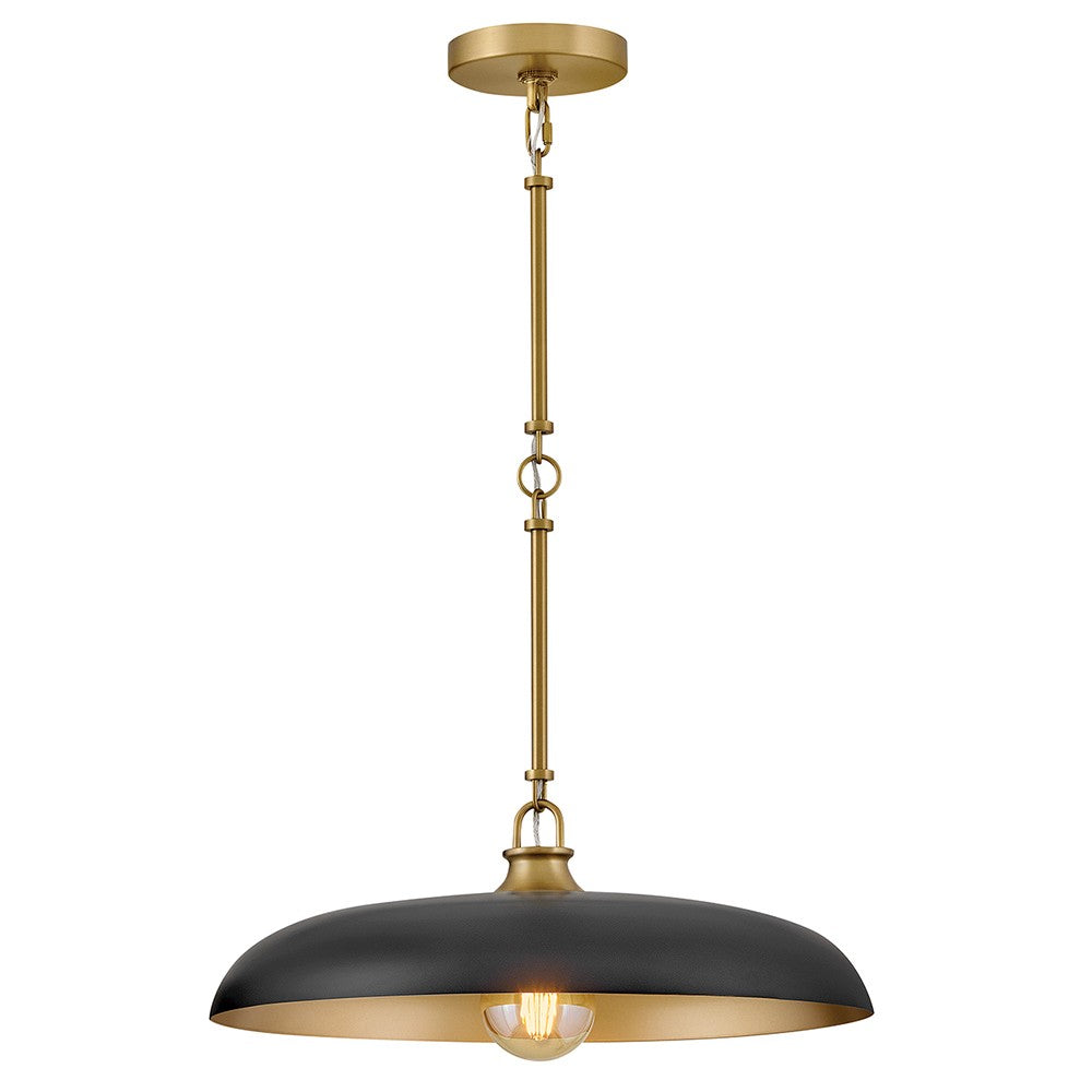 Hinkley Canada - 48167LCB-BK - LED Pendant - Sadie - Lacquered Brass