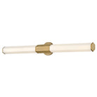 Hinkley Canada - 51154HB - LED Vanity - Facet - Heritage Brass