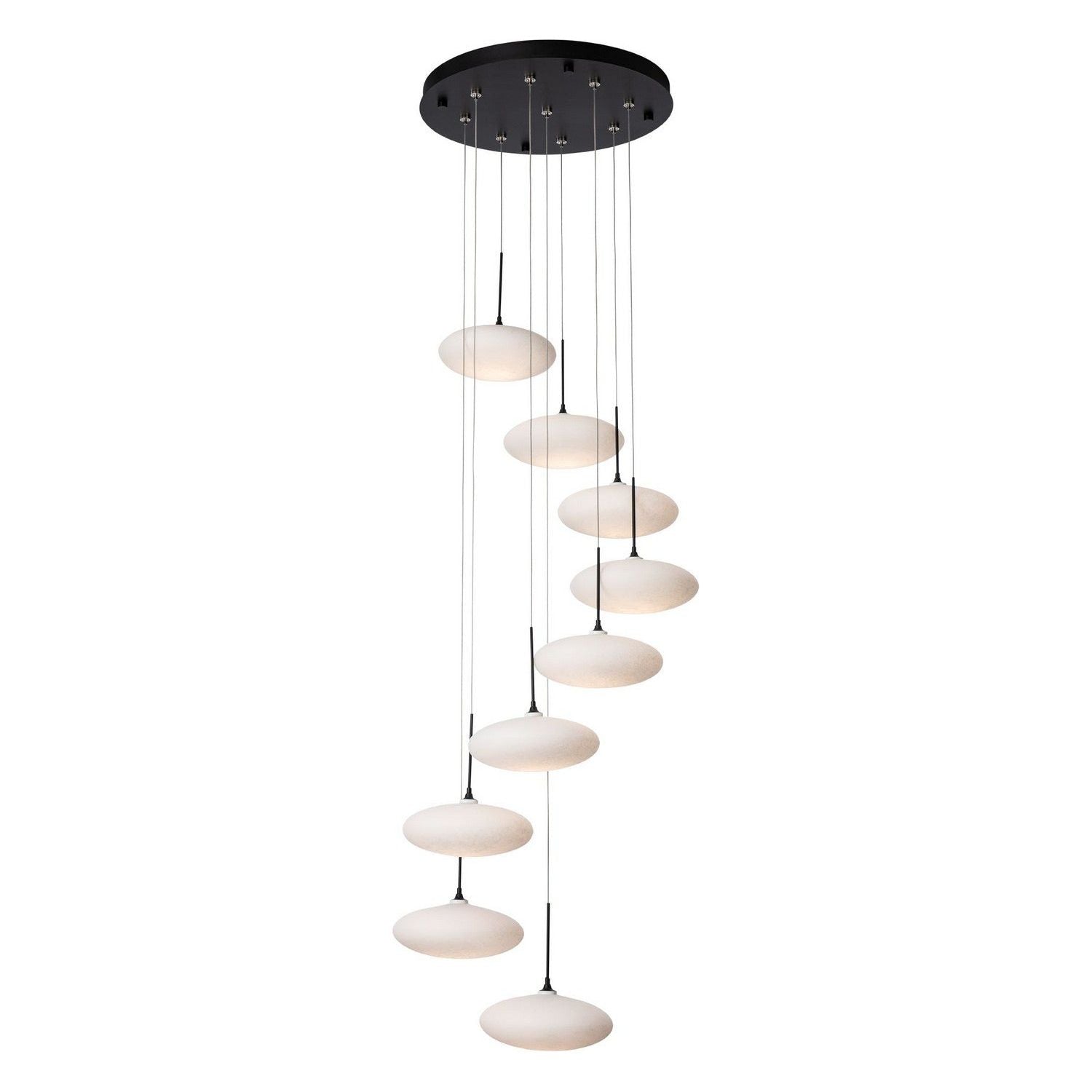 Hubbardton Forge - 131146-SKT-STND-07-GS0818 - LED Pendant - Clouds - Dark Smoke