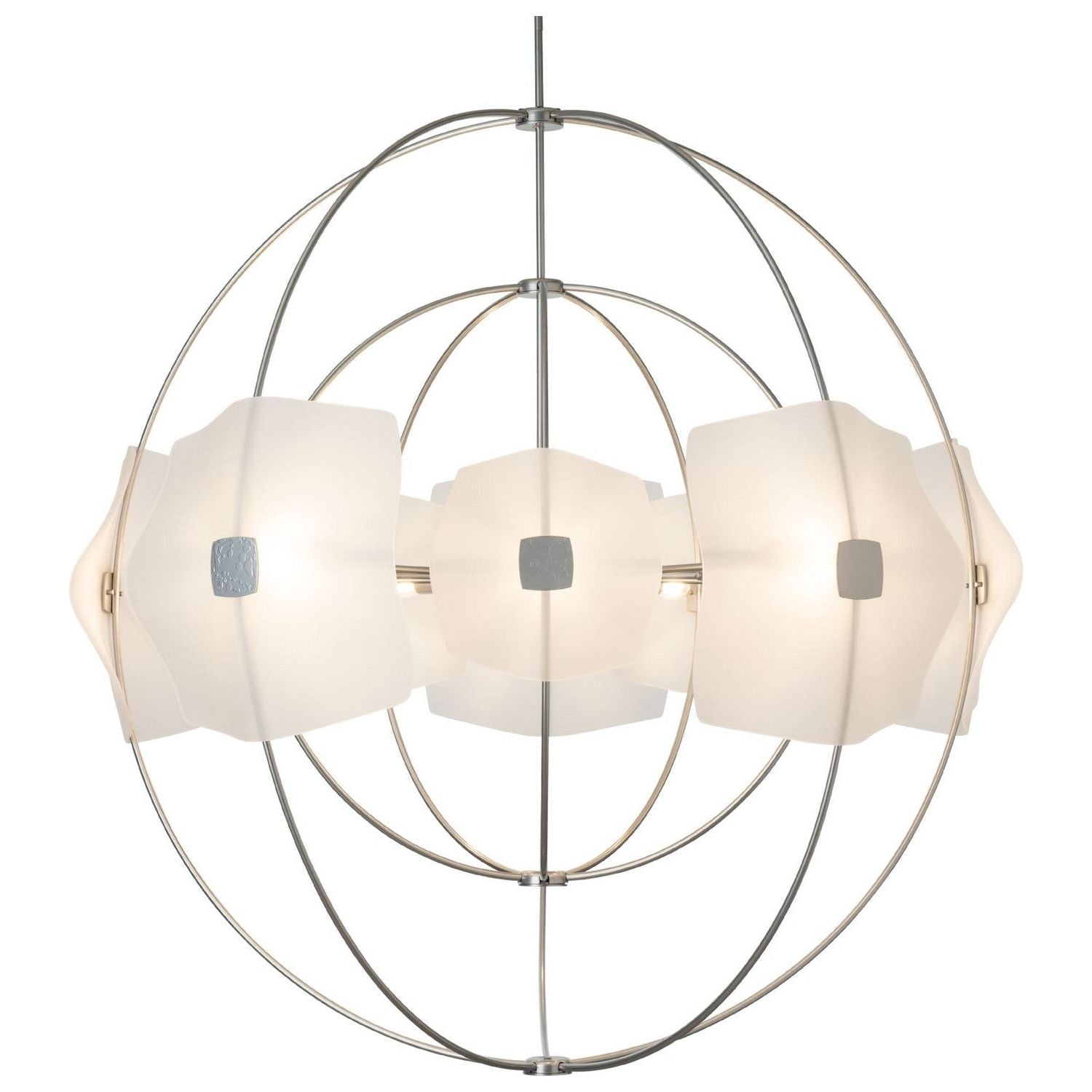 Hubbardton Forge - 131503-SKT-MULT-85-FD0852 - Ten Light Pendant - Astra - Sterling