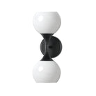 Lampe Maxim Lighting 21222MRBK Neve à 2 lampes Murale en noir
