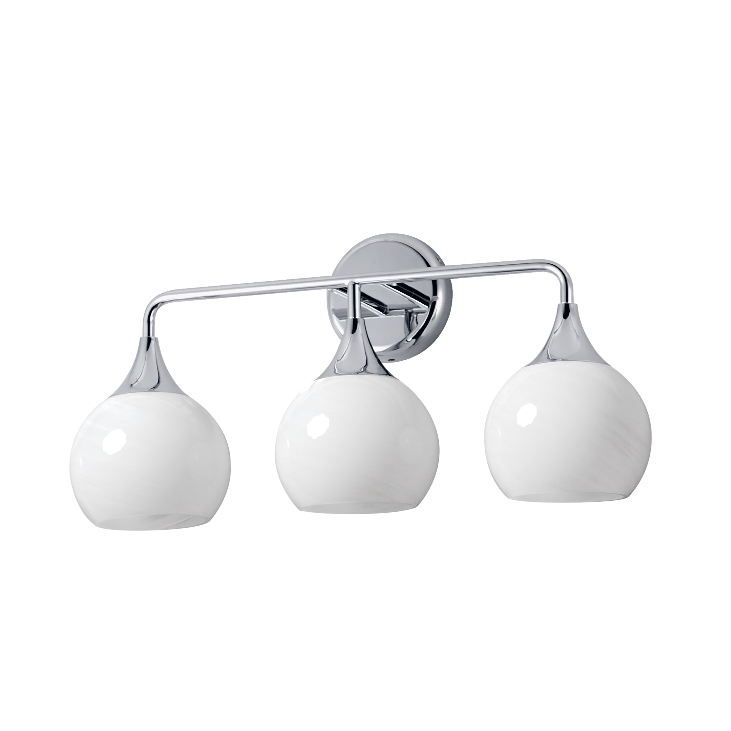 Meuble-lavabo Maxim Lighting 21223MRPC Neve en chrome poli