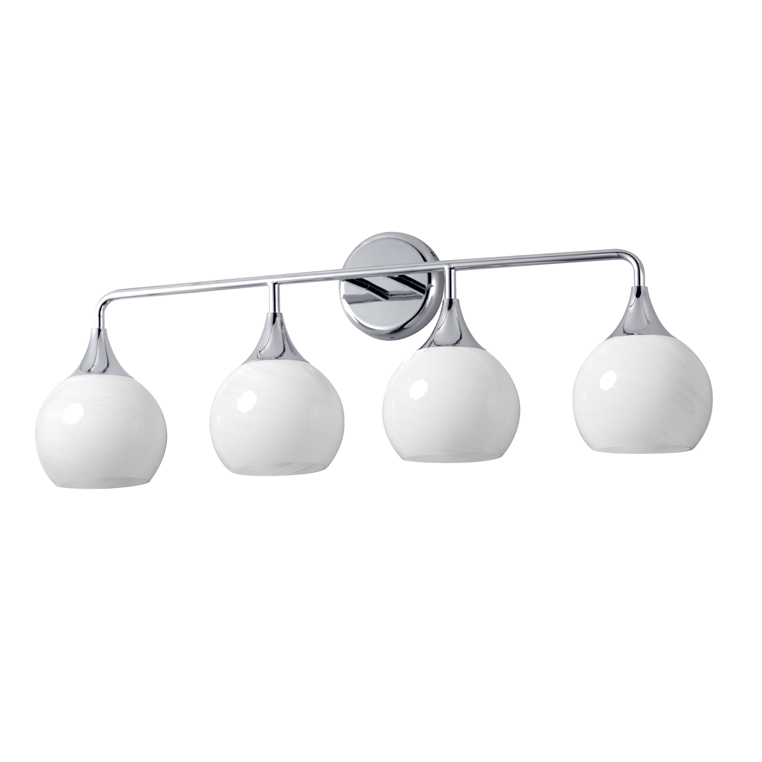 Meuble-lavabo Maxim Lighting 21224MRPC Neve en chrome poli