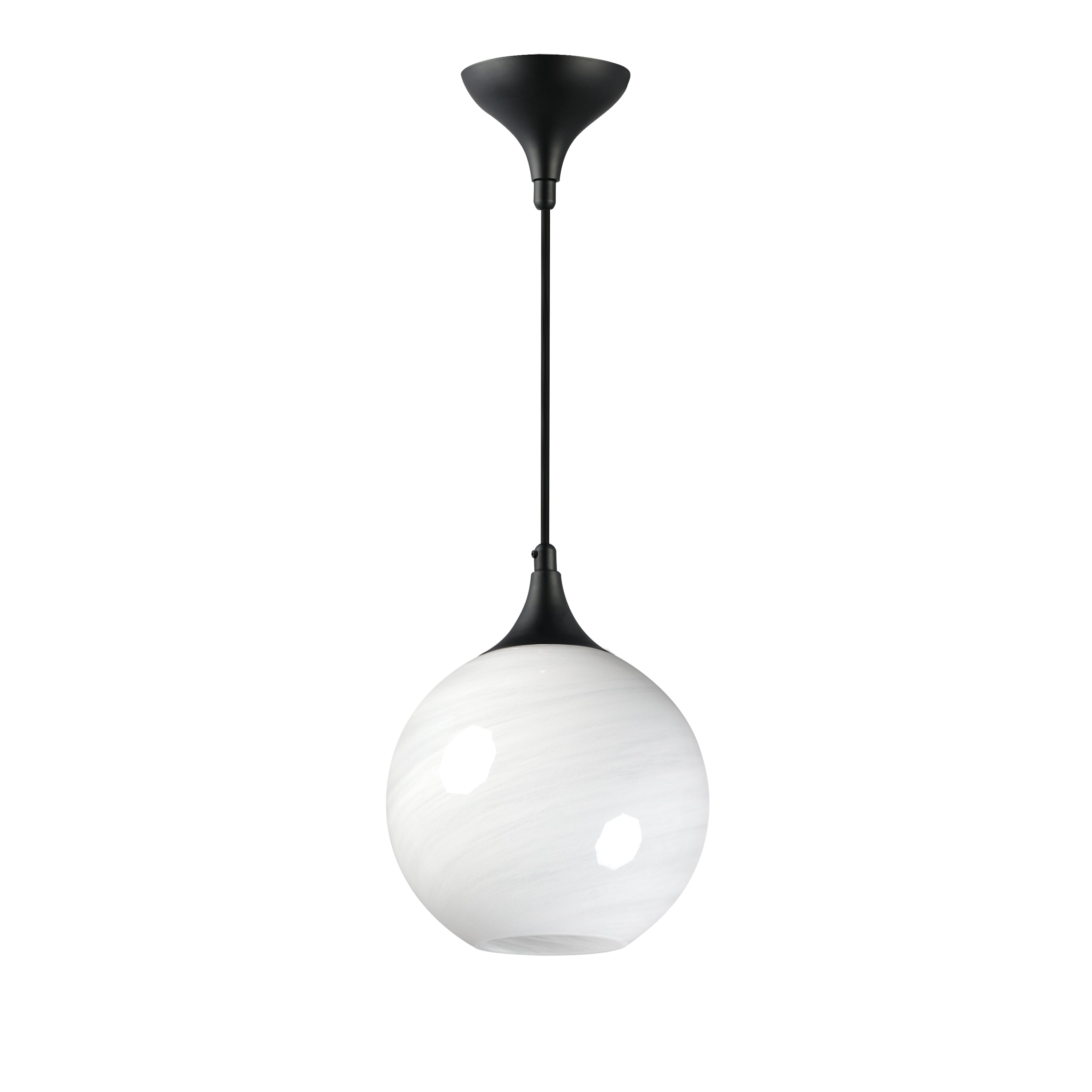 Éclairage Maxim 21226MRBK Neve Suspension en noir