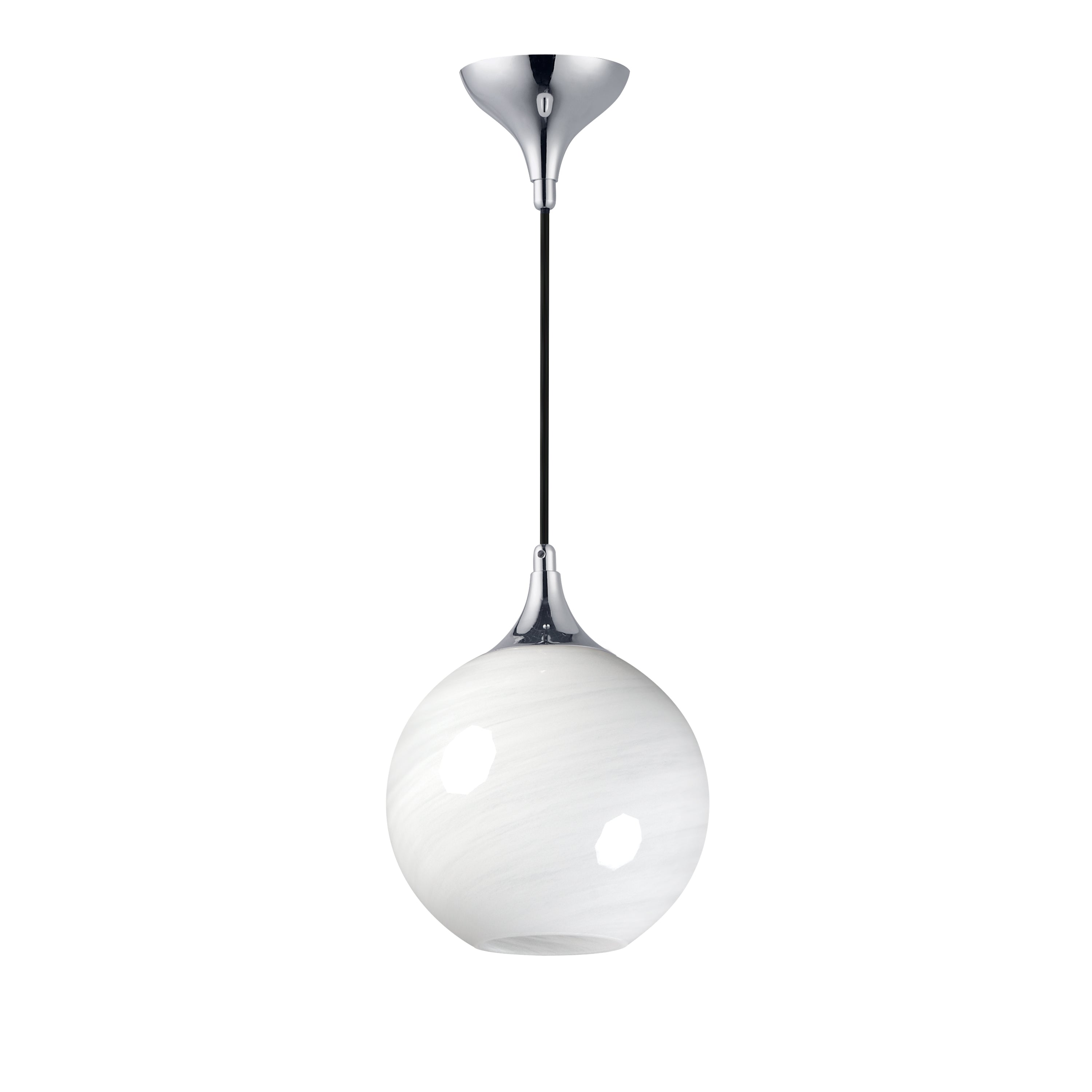 Éclairage Maxim 21226MRPC Neve Suspension en chrome poli