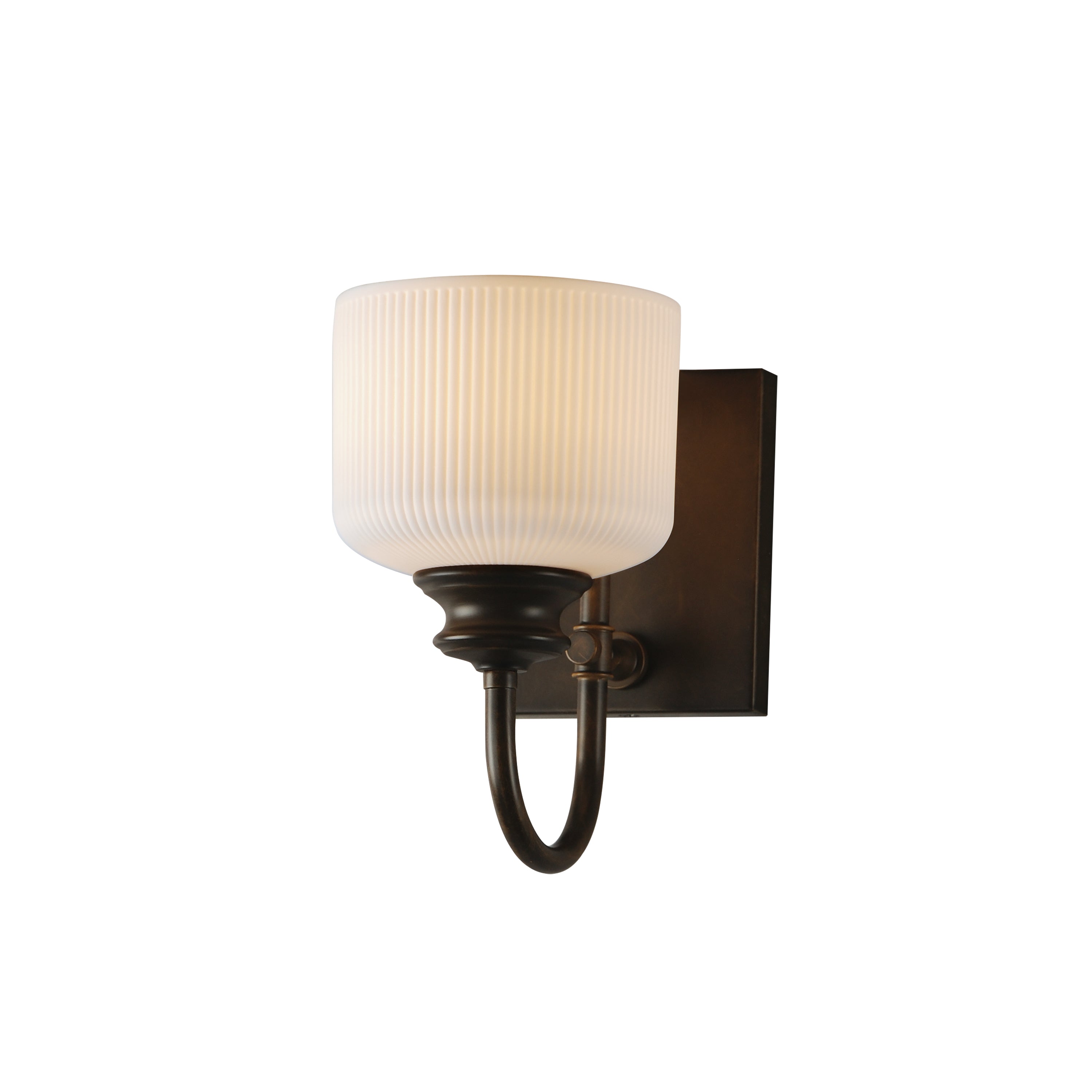 Maxim Lighting 21491WTOI Bisque Wall Sconce in Oil Rubbed Bronze