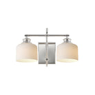 Maxim Lighting 21492WTPN Bisque Wide Wall Sconce in Polished Nickel