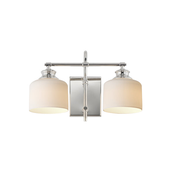 Bisque Wide Wall Sconce