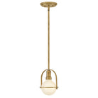 Hinkley Canada - 53771HB - Semi-remorque convertible à DELPlafonnier - Somerset - Heritage Brass