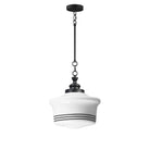 Éclairage Maxim 21534WTBK Eureka Suspension en noir