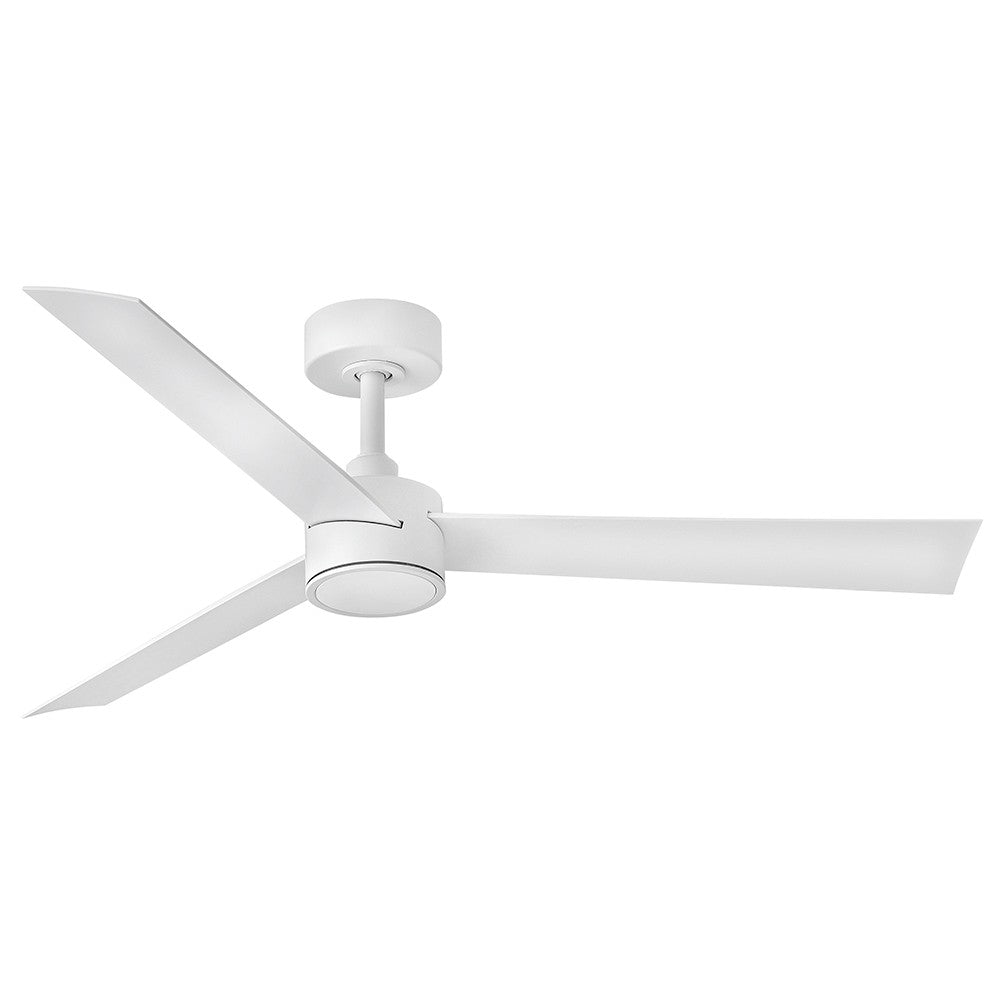 Hinkley Canada - 907452FMW-LDD - Plafond de 52 pouces Ventilateur  - Speck - Blanc mat
