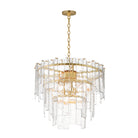 Maxim Lighting 21835AGGL Warren Multi-Light Pendant in Gold Leaf