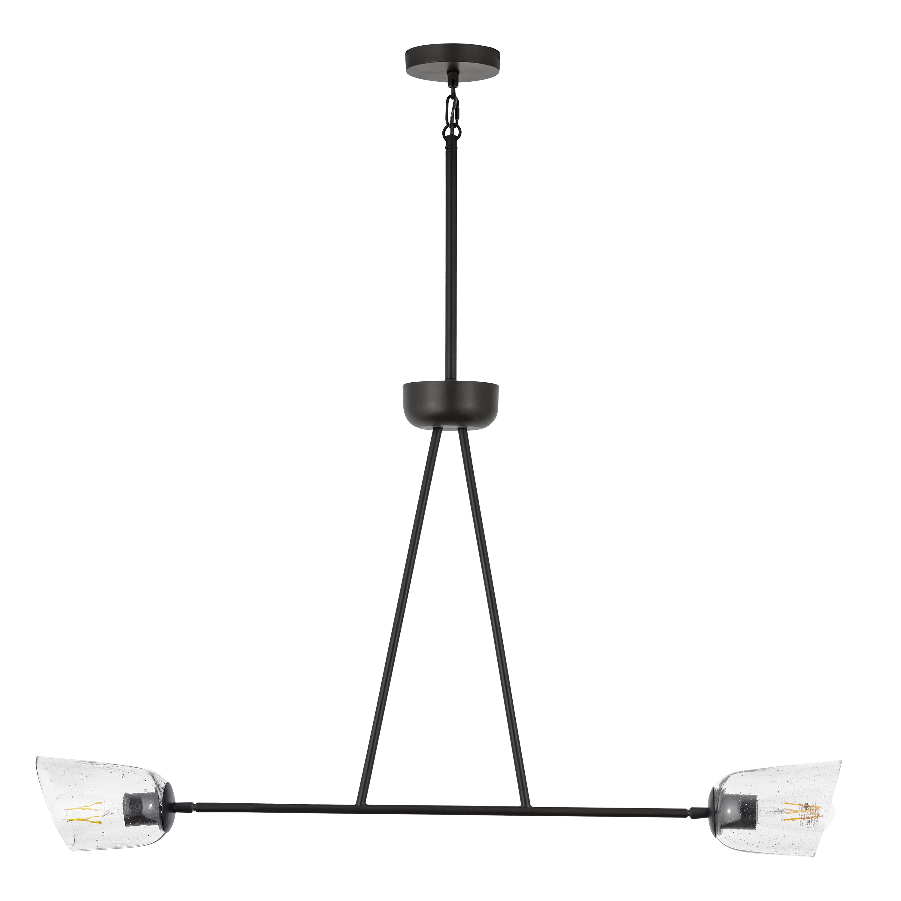 Éclairage Maxim 26262SSDBZ Keppe Linear Suspension en bronze foncé