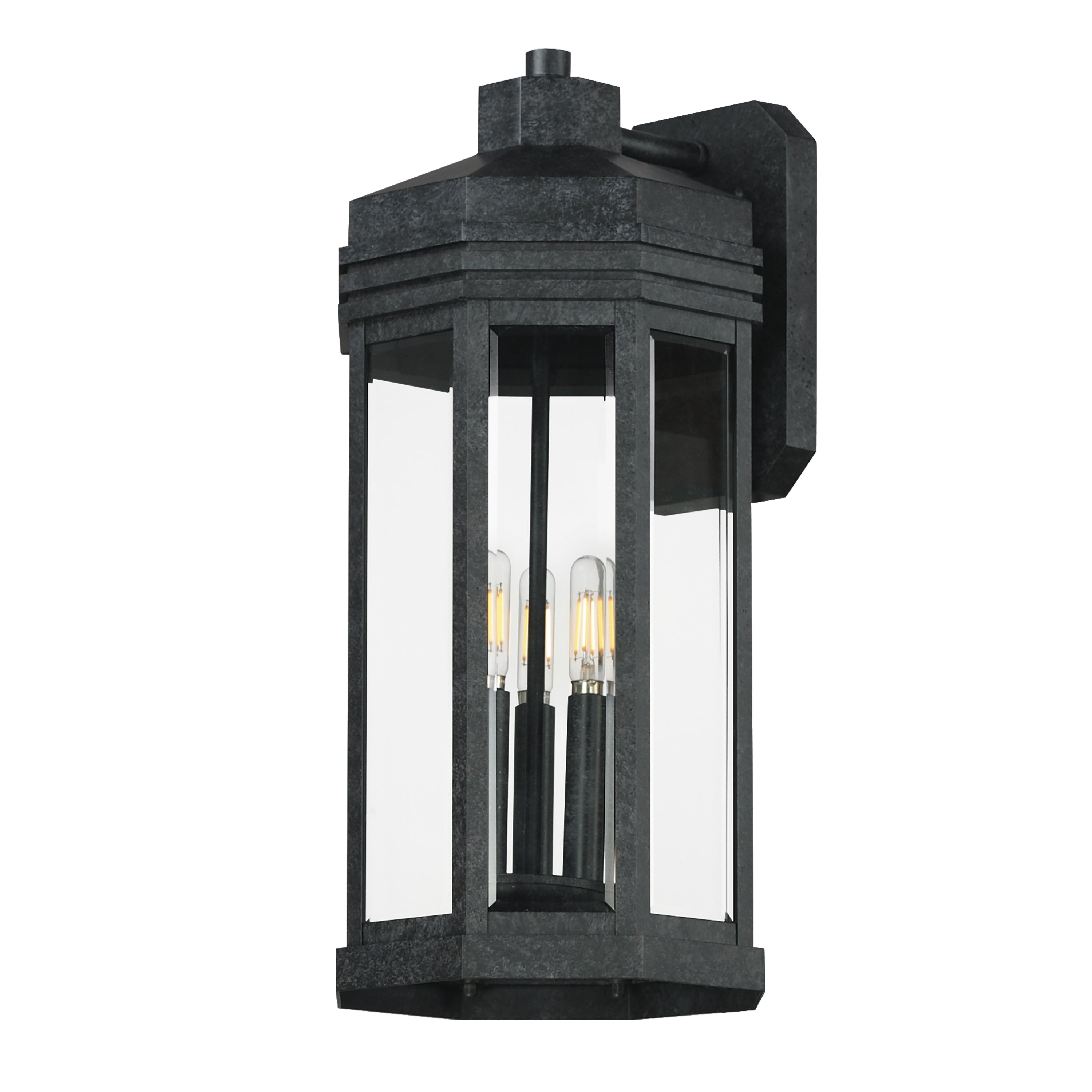 Éclairage extérieur Maxim 30224CLBKP Wright Murale en patine noire