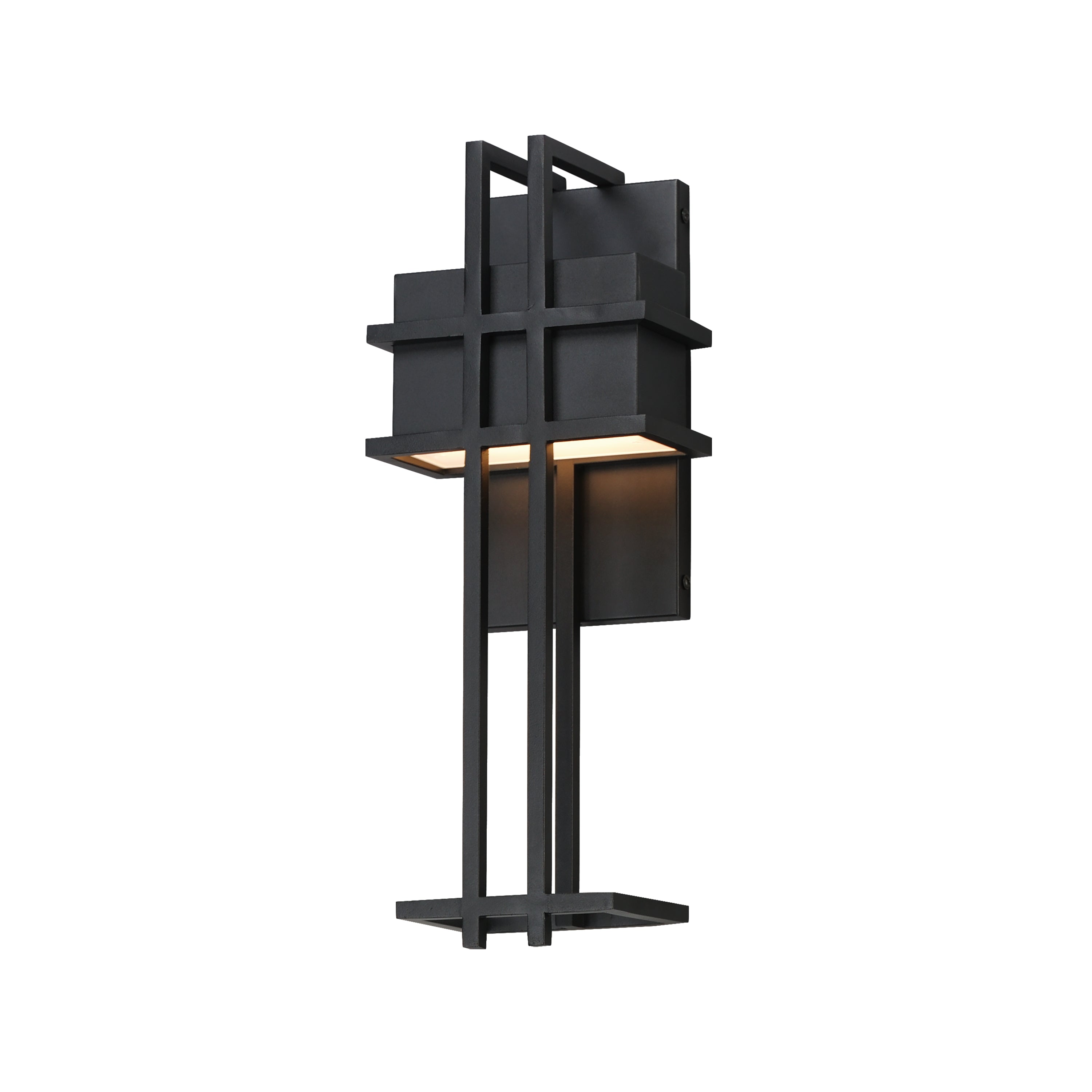 Éclairage extérieur Maxim 30774BK Prairie Murale en noir