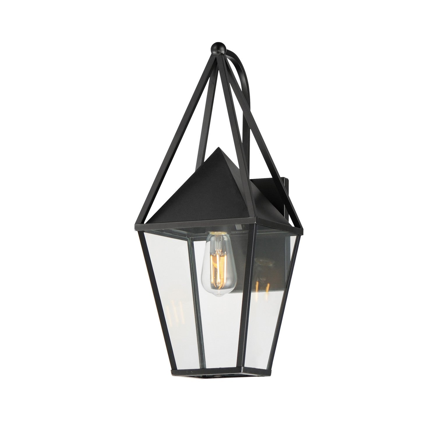 Éclairage extérieur Maxim Lighting 3164CLBK Bavaria Murale en noir