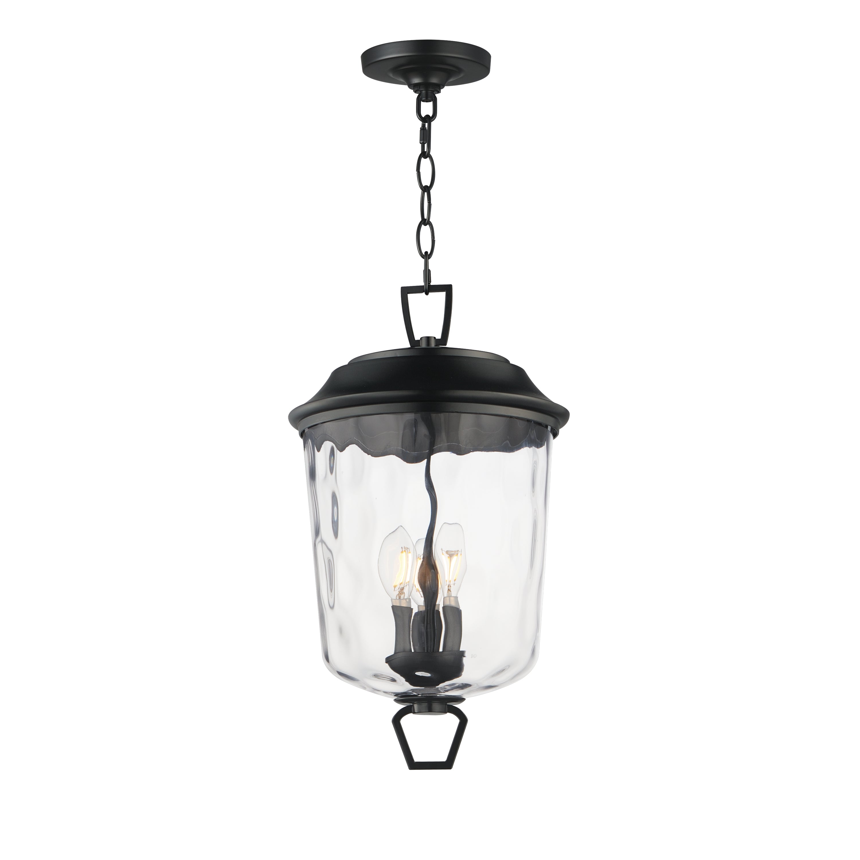 Éclairage extérieur Maxim Lighting 34213WGDBZ Prescott Suspension en bronze foncé