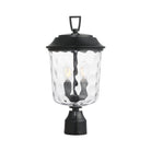 Lanterne sur poteau Prescott 34219WGDBZ de Maxim Lighting, couleur bronze foncé