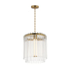Maxim Lighting 38421CLNAB Jolie Pendant in Natural Aged Brass