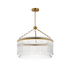 Maxim Lighting 38422CLNAB Jolie Pendant in Natural Aged Brass