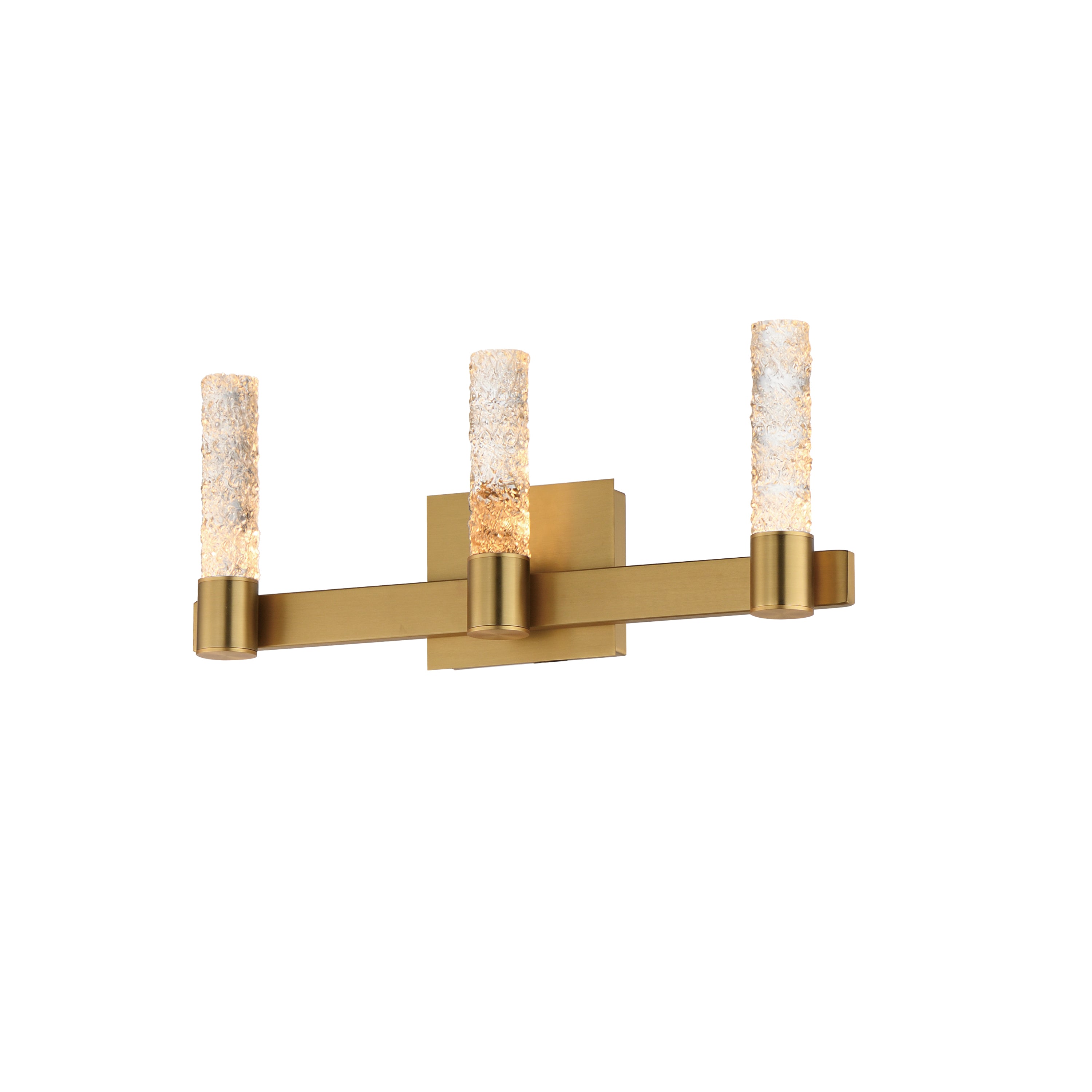 Maxim Lighting 38443IBNAB Duchess Wide Wall Sconce in Natural Aged Brass