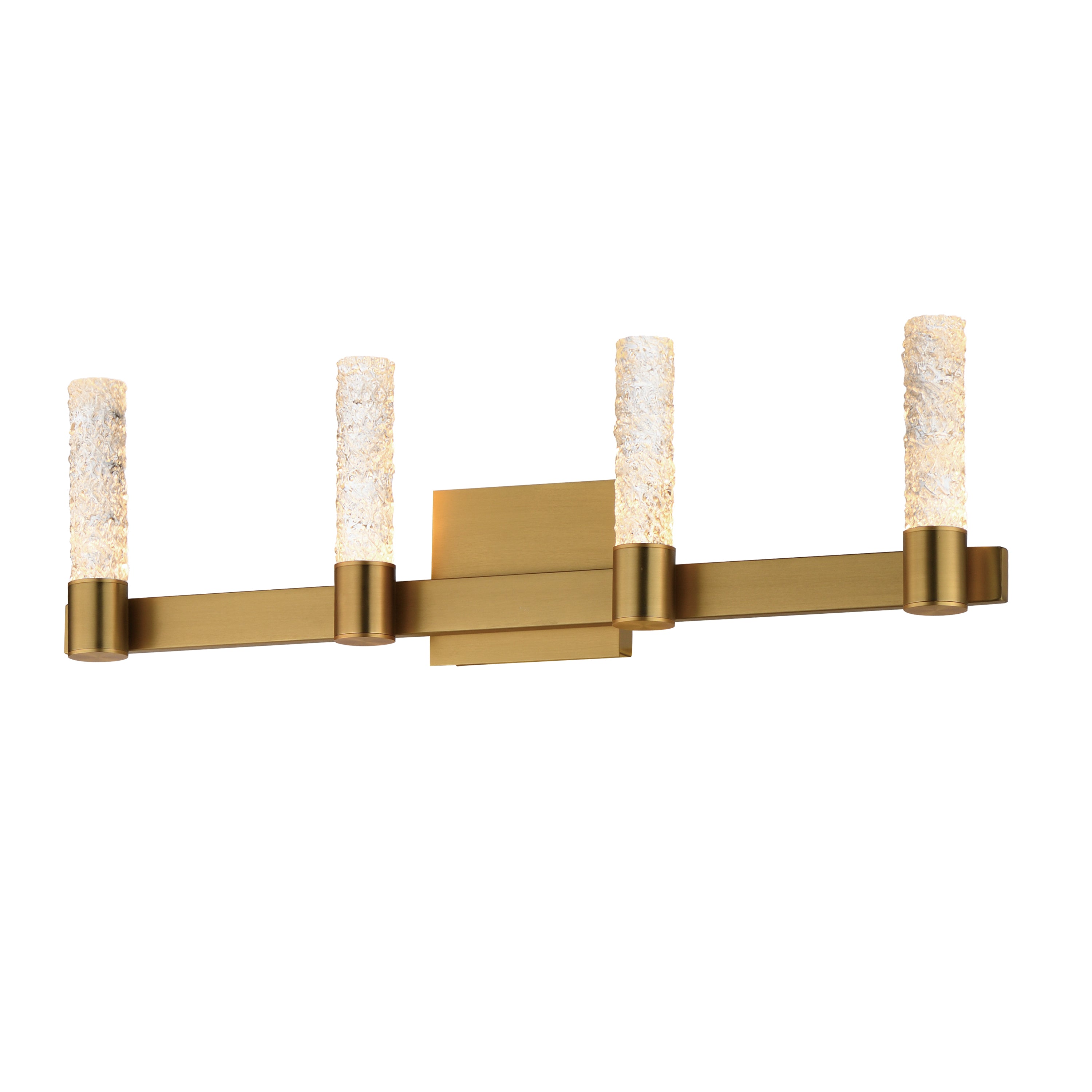 Maxim Lighting 38444IBNAB Duchess Wide Wall Sconce in Natural Aged Brass