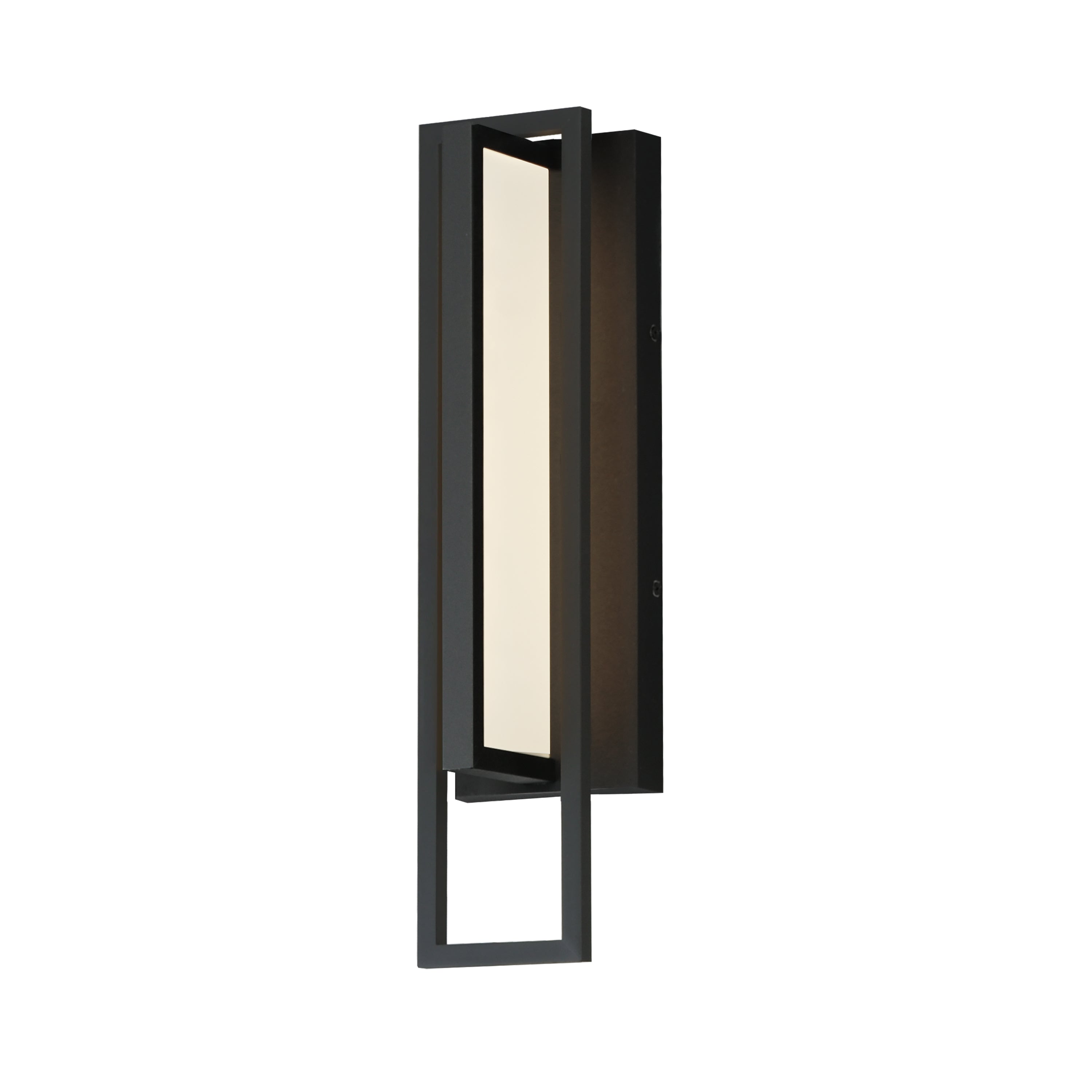Éclairage extérieur Maxim 40654BK Formation VX Murale en noir