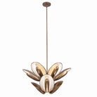 Kalco - 523355PAB - LED Suspension - SPAT - Laiton antique nacré