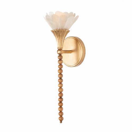 Kalco - 525322MG - Une lampe Murale - FLORA - Or moderne