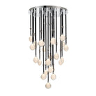 Lib & Co. Canada - 12066-02 - LED Chandelier - Bellissima - Black Sleeves