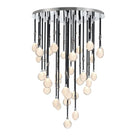 Lib & Co. Canada - 12067-02 - LED Chandelier - Bellissima - Black Sleeves