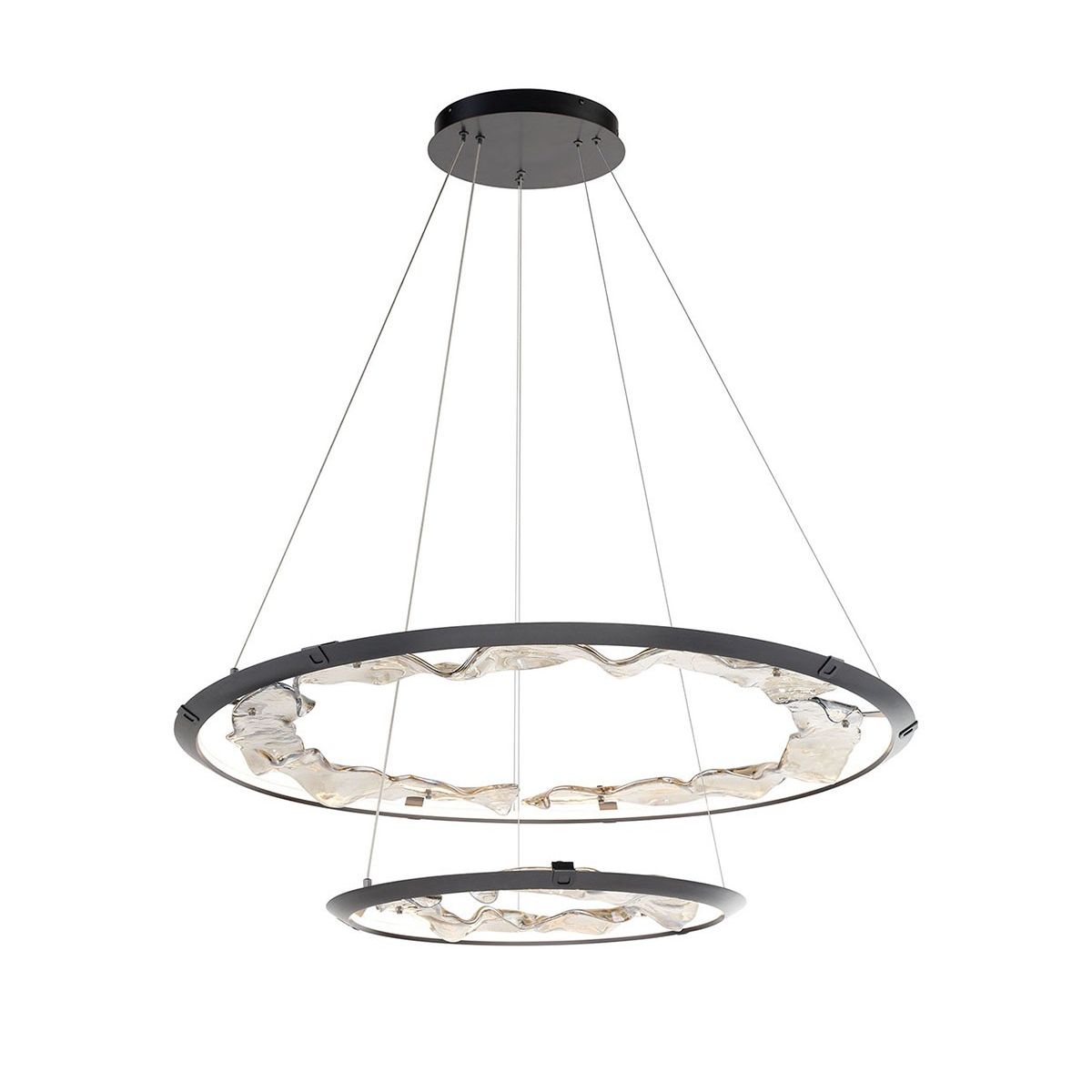 Lib & Co. Canada - 12164-040 - LED Chandelier - Nettuno - Brushed Grey