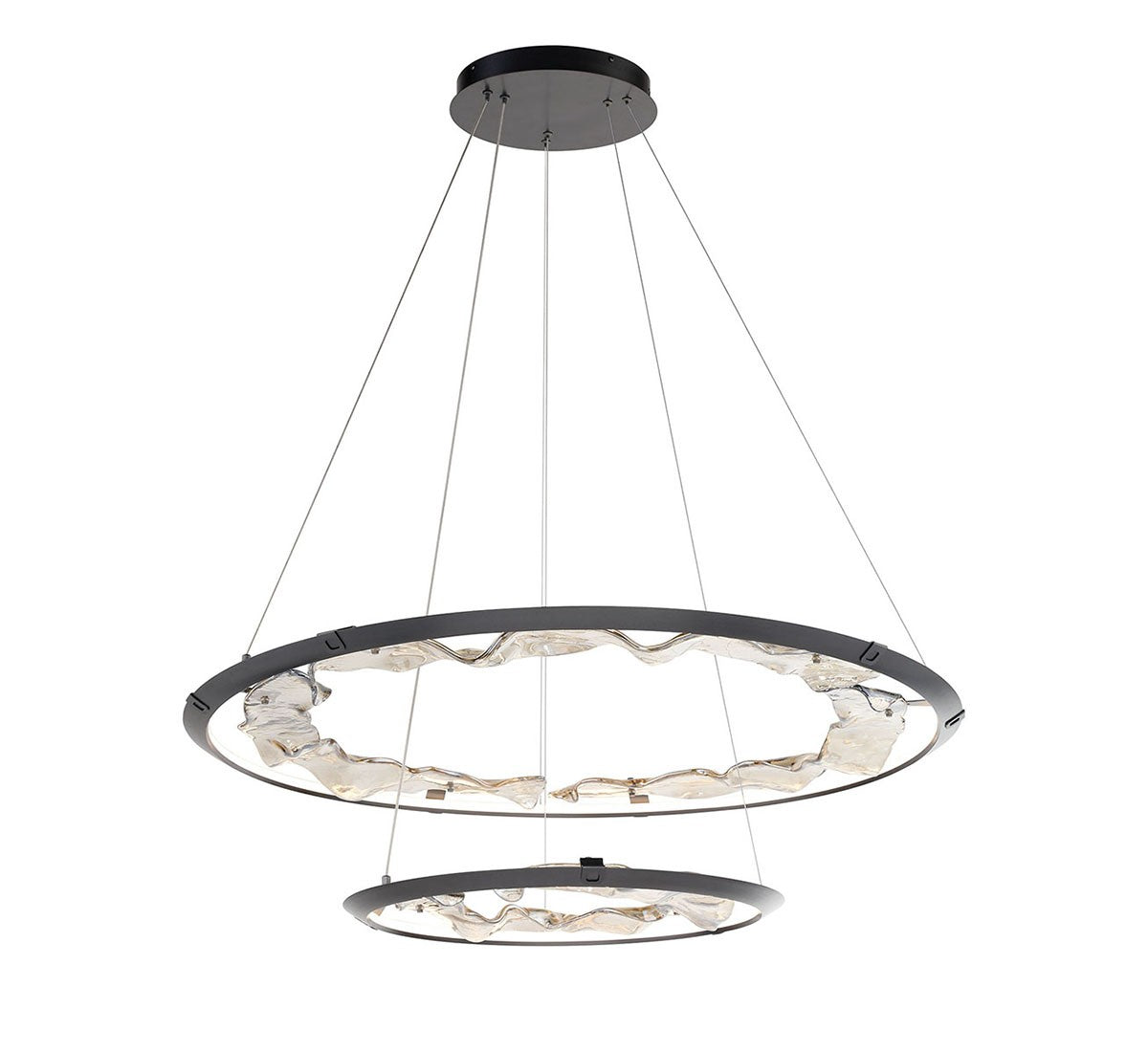 Lib & Co. Canada - 12164-040 - LED Chandelier - Nettuno - Brushed Grey